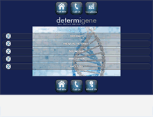 Tablet Screenshot of determigene.com